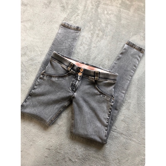 Freddy WR.UP Denim Washed Grey Jeans - Picture 2 of 8